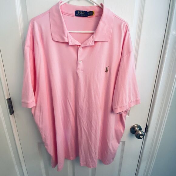Polo Ralph Lauren Golf Polo Classic Light Short Sleeve Shirt Mens 2XB 2XL Big - Picture 1 of 4